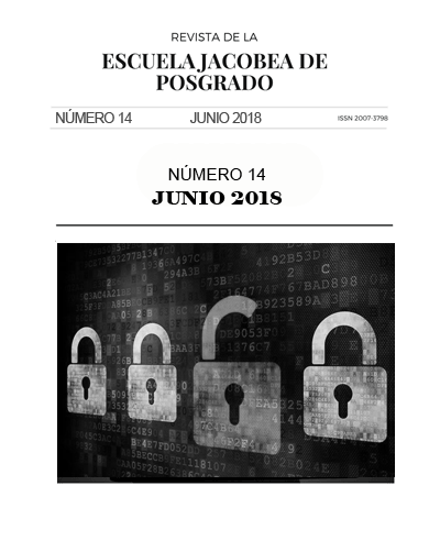 Número 14 Revista Escuela Jacobea de Posgrado